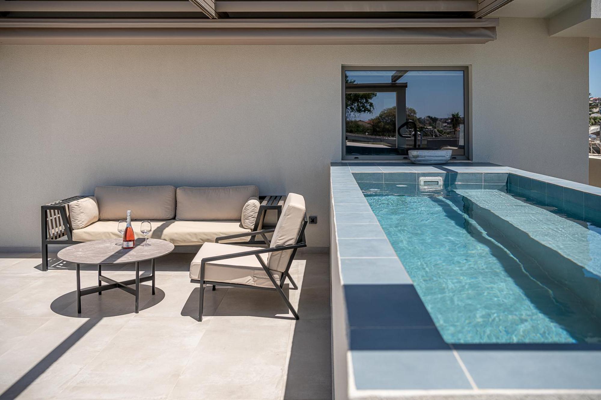 Inea Sole Boutique Hotel Kato Daratso Exterior photo