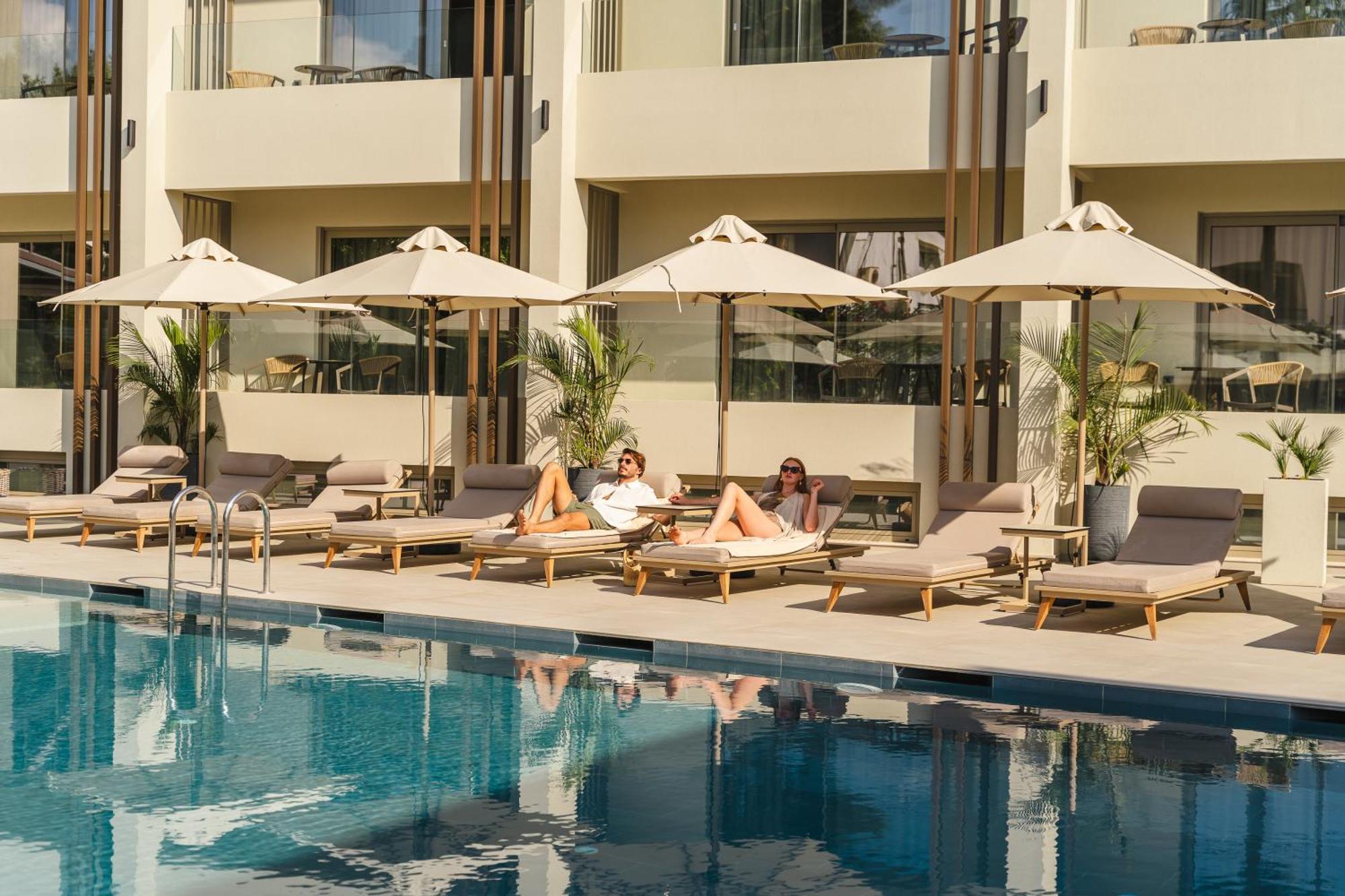 Inea Sole Boutique Hotel Kato Daratso Exterior photo